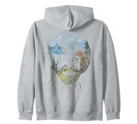 Bob Ross Valley Hair Sweat à Capuche