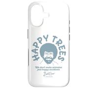 Bob Ross We Don't Make Mistakes Coque pour iPhone 17