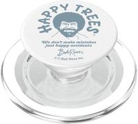 Bob Ross We Don't Make Mistakes PopSockets PopGrip pour MagSafe