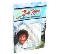 Bob Ross Word Search And Coloring Book