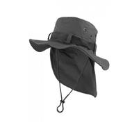 Bob Safari-Nyls Création-Chapeau Bob Safari Gris Fonce Lien Serrage et Protege Nuque - Gris Taille unique