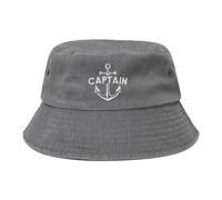Bob Seau Capitaine Avec Une Ancre De Bateau Chapeaux de Visière Camping