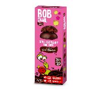 Bob Snail Choco Apple and Raspberry Snack in Dark Chocolate - 30 g