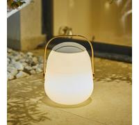 Bob Station - Lampe Enceinte Bluetooth - Cuivre - Blanc