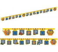 Bob the Builder - Drapeau, Joyeux anniversaire SG34012 (Taille unique) (Coloré)