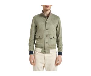 Bob - Veste effet suède - Homme - Vestes - Vert - Taille: M