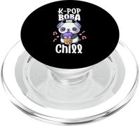 Boba and Kpop Shirt Kawaii K-Pop Merchandise Kpop and Chill PopSockets PopGrip pour MagSafe