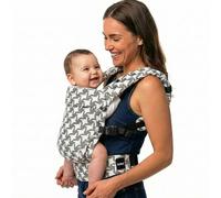 Boba Auri Porte-bébé - Jacquard pied-de-poule, 3 positions ergonomiques (ventral face au porteur/ventral face au monde/dorsal), Position “M”, Assise réglable (3,2-20 kg)