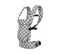 Boba Auri Porte-bébé - Jacquard pied-de-poule, 3 positions ergonomiques (ventral face au porteur/ventral face au monde/dorsal), Position “M”, Assise réglable (3,2-20 kg)