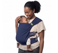 Boba Bliss Porte Bébé Pour Nourrissons/Jeunes Enfants Pesant Entre 3,2 et 16 kg, Hybride et 2 en 1, Écharpe de Portage Bébé Sans Nœud, Bon Positionnement des Hanches, Doux et Élastique (Bleu)