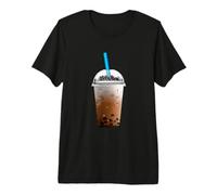 Boba Bubble Milk Tea avec Perles T-Shirt Haut de Gamme