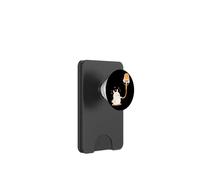 Boba Bubble Milk Tea is Rabbit Bunny Fuel Art on Back PopSockets PopWallet pour MagSafe