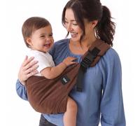 Boba Buddy Porte-Bébé Hanche - Coton Velours Côtelé, Porte-Bébé Physiologique, Ergonomique avec Sangles Réglables, Boucle de Sécurité et Assise Spacieuse, avec sac de Transport (9-48 mois/8-20 kg)