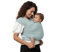 Boba Écharpe porte-bébé originale pour nouveau-nés et nourrissons jusqu'à 15,9 kg - Porte-bébé mains libres - Écharpe extensible pour bébé et écharpe pour nouveau-né (brume marine sérénité)