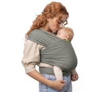 Boba Family Écharpe de portage Boba Wrap – Modèle original, extensible, jusqu’à 16 kg – Grise