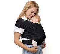 Boba Wrap Echarpe De Portage, Black - Le Modèle Original De L’Echarpe De Portage Extensible Pour Les Bébés, Parfaite Pour Les Nouveau-Nés Et Enfants Pesant Jusqu’à 16 kg