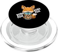 Boba Fox Anime Bubble Tea Fox Cute Boba Tea PopSockets PopGrip pour MagSafe