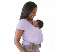Boba Freedom Together Écharpe de Portage Bébé, Porte-bébé Léger et Respirant en Maille pour Nouveau-né et Bébé (3,2-15,9 kg), Écharpe Extensible d'Été, Lilas