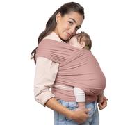 Boba Porte-bébé Mains Libres Pour Nourrissons et Jeunes Enfants - Écharpe de Portage Élastique - Écharpe de Portage Pour Enfants Pesant Entre 3 et 15 kg (Serenity Bloom)