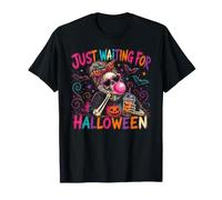 Boba Squelette Halloween Bubble Tea et Bubblegum Spooky T-Shirt