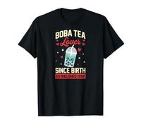 Boba Tea Amoureux Depuis sa Naissance Créé en 1994 Anniversaire de Boba T-Shirt