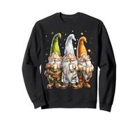 Boba Tea Bubble Tea Thé au Lait GNOME Trèfle Jour de la Saint-Patrick Sweatshirt