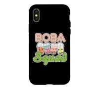 Boba Tea Lover Squad Assorti Coque pour iPhone X/XS