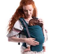Boba Family Porte-bébé Boba X – Évolutif 2-en-1, ergonomique, bretelles croisables (Atlantique)