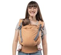 Boba X Porte-Bébé Ergonomique, Naissance à Bambin, Lin Seigle | Tablier et Bretelles Réglables, évolutif de 3 à 20 kg, Épaules Rembourrées, Portage Ventral et Dorsal pour tous les corps.