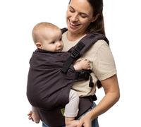 Boba X Porte-bébé - Évolutif de la naissance à la petite enfance, Porte-bébé ergonomique 2-en-1 avec bretelles croisables (Charbon)