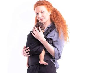 Boba X Porte-bébé - Évolutif de la naissance à la petite enfance, Porte-bébé ergonomique 2-en-1 avec bretelles croisables (Beauté Noire)