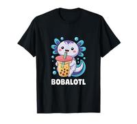 Bobalotl Axolotl avec Bubble Tea Love T-Shirt