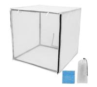 BOBASH Cabine de pulvérisation portable avec rideau et sac de rangement - Cabine de pulvérisation amovible pour garage, studio, cour, meubles, pièces de voiture, projets de peinture par pulvérisation