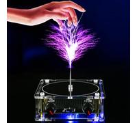 BOBASH Musique Tesla Bobina,Mini Bobine de Tesla,Haut Parleur de Bobine de Tesla Haut-parleur,Bobine de Tesla Musicale,Haut-parleur de Plasma Arc,Expérience scientifique de la Bobine de Tesla les