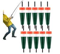 Bobber Flottaison haute visibilité, indicateur d'attaque ultra sensible | Visuel et auditeur détectent une morsure subtile, maintient l'appât à une profondeur, polyvalent