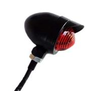 Bobber Old School Stop Visière Bullet Frein Courir Lumière De Queue Lampe Cafe Racer Vintage Vélo Retro Custom (Noir)