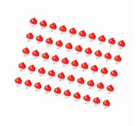 Bobbers de Pêche, Bouchons Bobber pour la Ligne de Pêche de Choods Push Bouton Round Buoy Float de Chariot pour la Accessoires (1,25 Pouce)