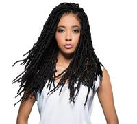 Bobbi Boss Tresses au crochet en cheveux synthétiques Collection de tresses à racines africaines Nu Locs 18"" (4-PACK 4)