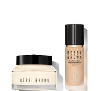 Bobbi Brown 24-hour Hydration Duo - Vitamin Enriched Face Base & Foundation Bundle (Various Shades) - Neutral Ivory