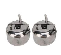 Bobbin Reverse Case Metal Sewing Machine Accessories Durable High Strength Shuttle Shell for Singer 15-88 15k88 15-90 15-91 Sewing Machines 2 pièces