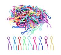 Bobbin Thread Clamp Plastique 120 Pièces, Clips de Fil pour Broderie et Couture - Organisateur de Fil Efficace, Durable et Réutilisable, Idéal pour Bobines Moyennes