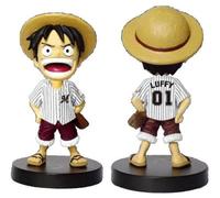 Bobbing Head Series One Piece Monkey D Luffy Marines Ver. (Japan Import)