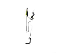 Bobbins Lot de détecteurs de touche LED avec indicateurs lumineux multicolores pour pêche de nuit, bobine transparente, pas de batterie nécessaire, clip de ligne réglable pour système de détection de