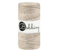 Bobbiny Corde Macramé Peignée Regular 3mm (Beige) 100m