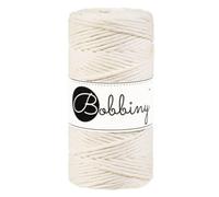 Bobbiny Corde Macramé Peignée Regular 3mm (Natural) 100m