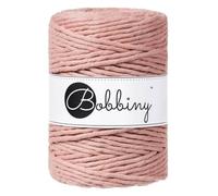 Bobbiny Corde Macramé Peignée XXL 5mm (Blush) 100m