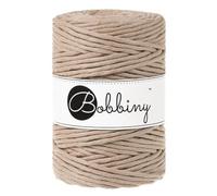 Bobbiny Corde Macramé Peignée XXL 5mm (Sand) 100m
