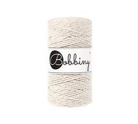 Bobbiny Corde Macramé Torsadée Regular 3mm (Golden Natural) 100m