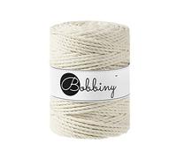 Bobbiny Corde Macramé Torsadée XXL 5mm (Natural) 100m