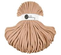 Bobbiny Corde Macramé Tressée Jumbo 9mm (Biscuit) 100m